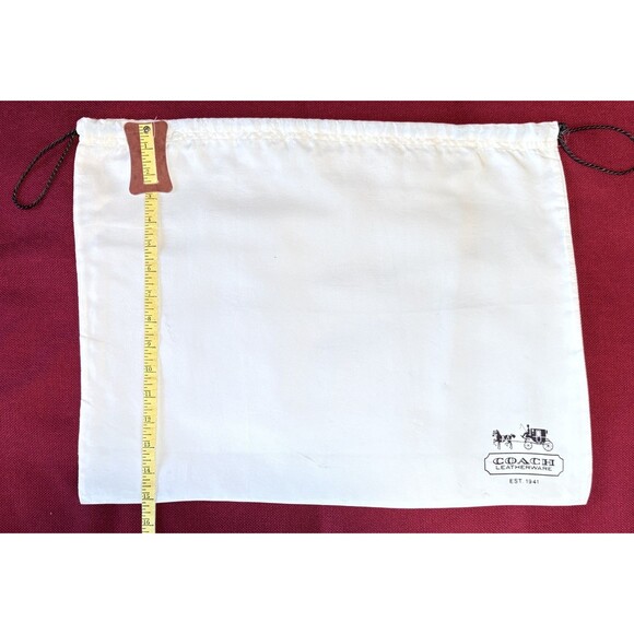 Coach Dustcover For Handbag -- Approx 20x15" -- Drawstring - Picture 3 of 6